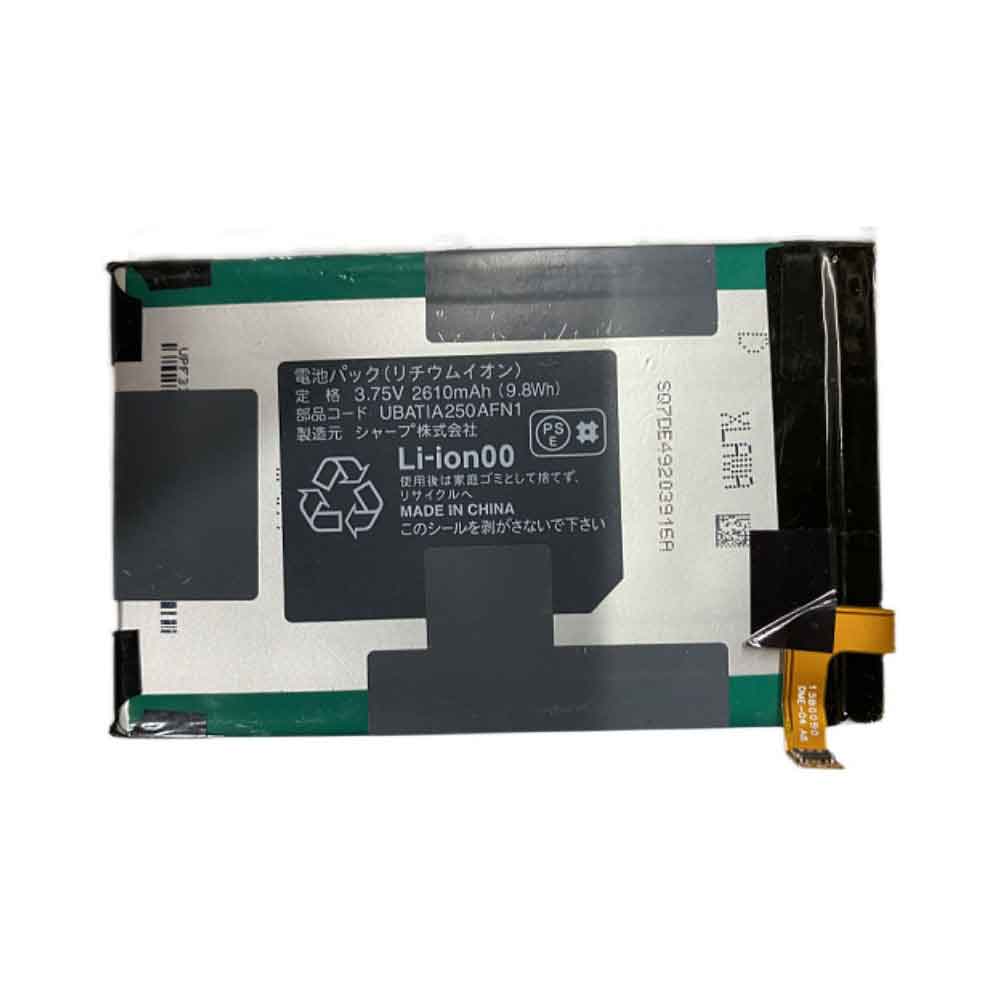 Batería para Aquos-R5G-SHG01/sharp-UBATIA250AFN1